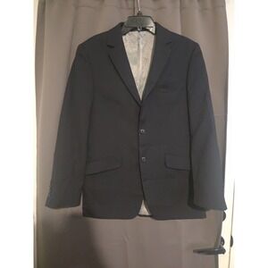 Ben Sherman Black Blazer, Men's 38R Jacket, Two Button Sport Coat,‎ Houndstooth